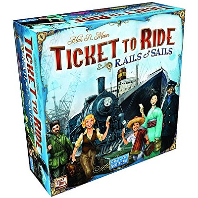 TICKET TO RIDE RAILS SAILS EN