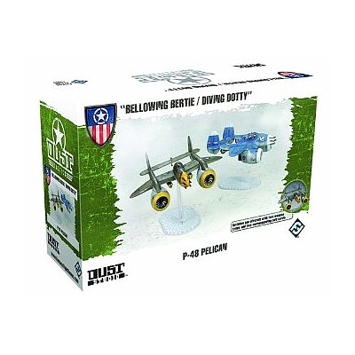 DUST TACTICS: ALLIES P-48 PELICAN (黎明之尘：盟军P-48鹈鹕式战机 英文版)