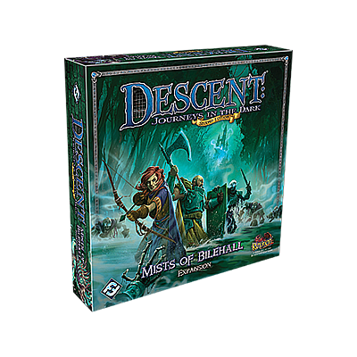 DESCENT 2ND ED: MISTS OF BILEHALL EN (深入绝地第二版：魔厅迷雾 英文版)