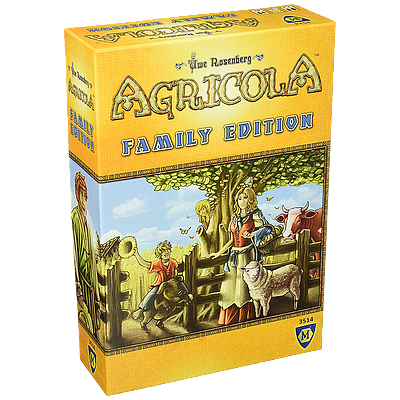 AGRICOLA: FAMILY EDITION EN (农场主：家庭版 英文版)