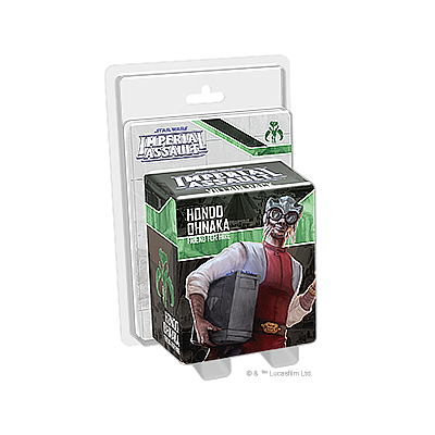 STAR WARS IMPERIAL ASSAULT HONDO OHNAKA VILLAIN PACK EN