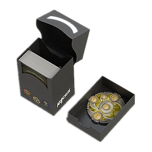 KEYFORGE GEMINI DECK BOX BLACK (熔钥秘境双层牌盒 黑)