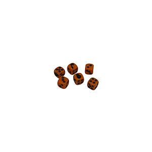 ZOMBICIDE YELLOW DICE SET