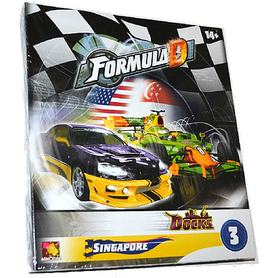 FORMULA D EXP 3: SINGAPORE EN (D级方程式地图3：新加坡 英文版)